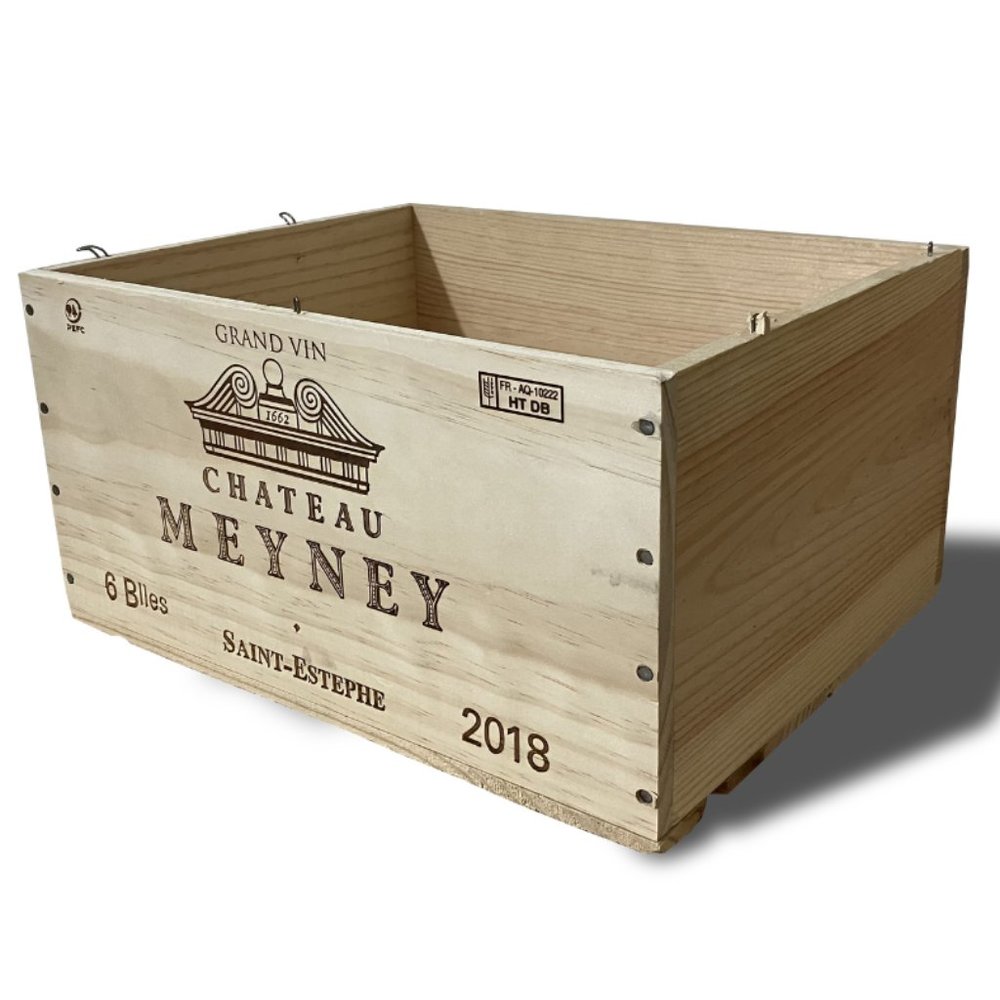 Wine crate, wood crate, wooden wine crate